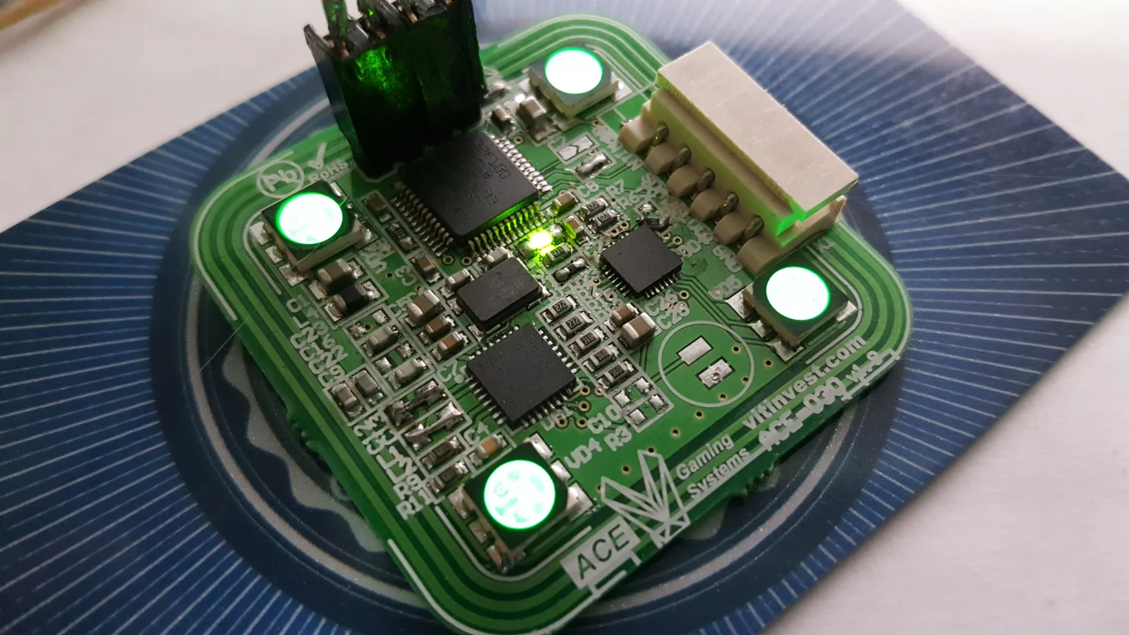 ACE RFID reader electronics close-up