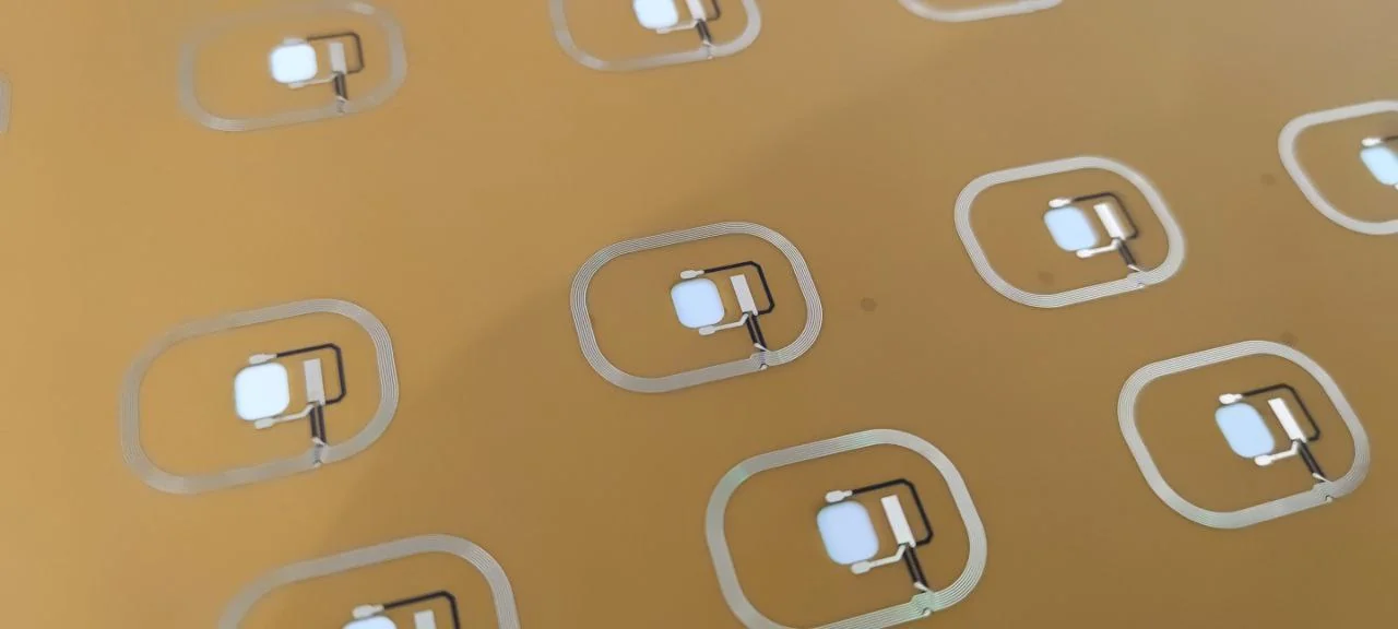 Flexible NFC card prototypes