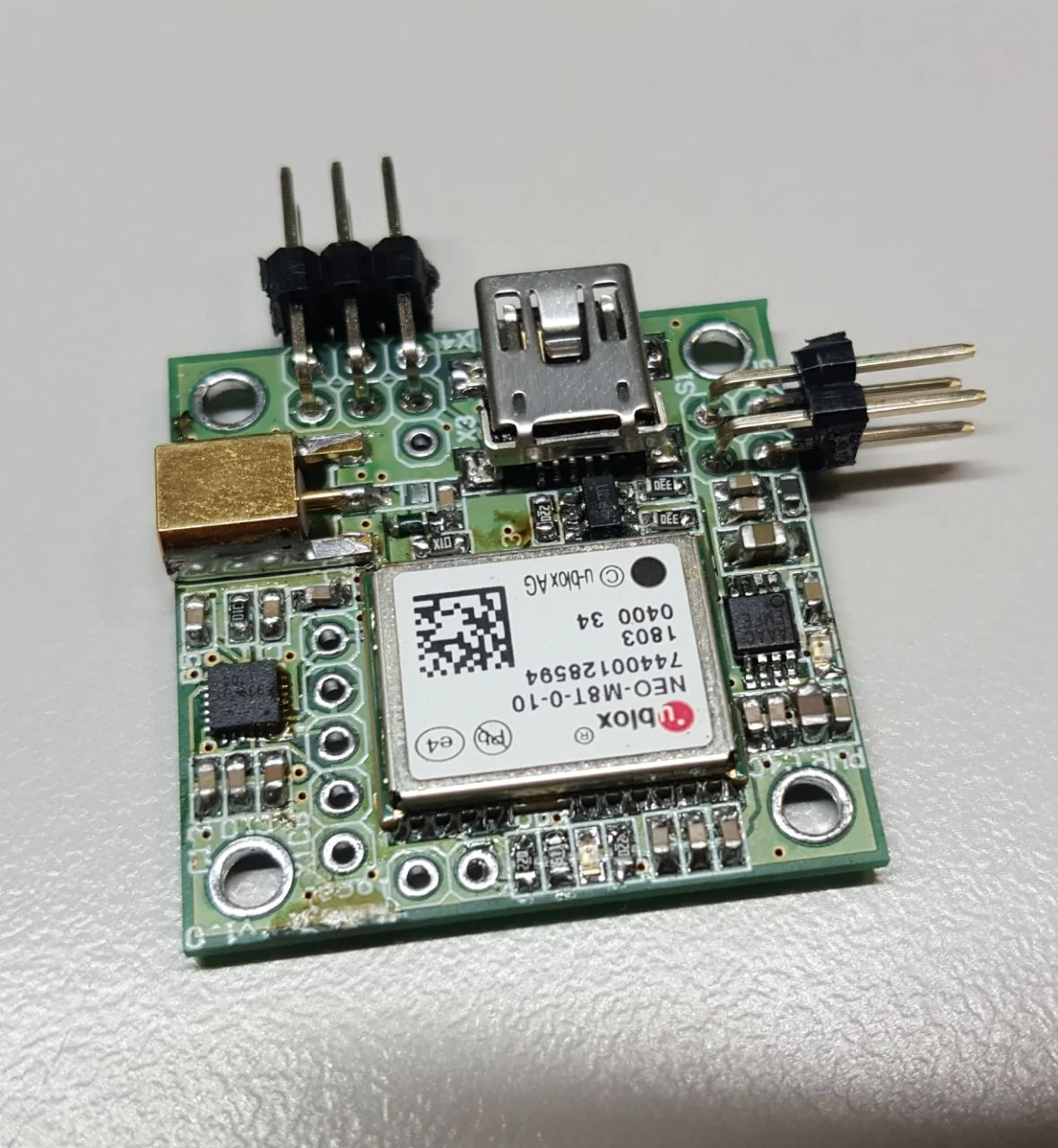 Custom Yandex RTK-GNSS board